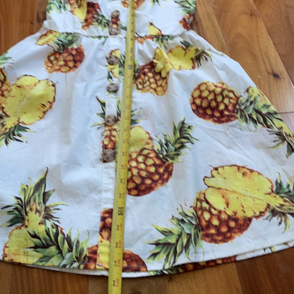 Anthropology size s pineapple tropical dress - Picture 12 of 12